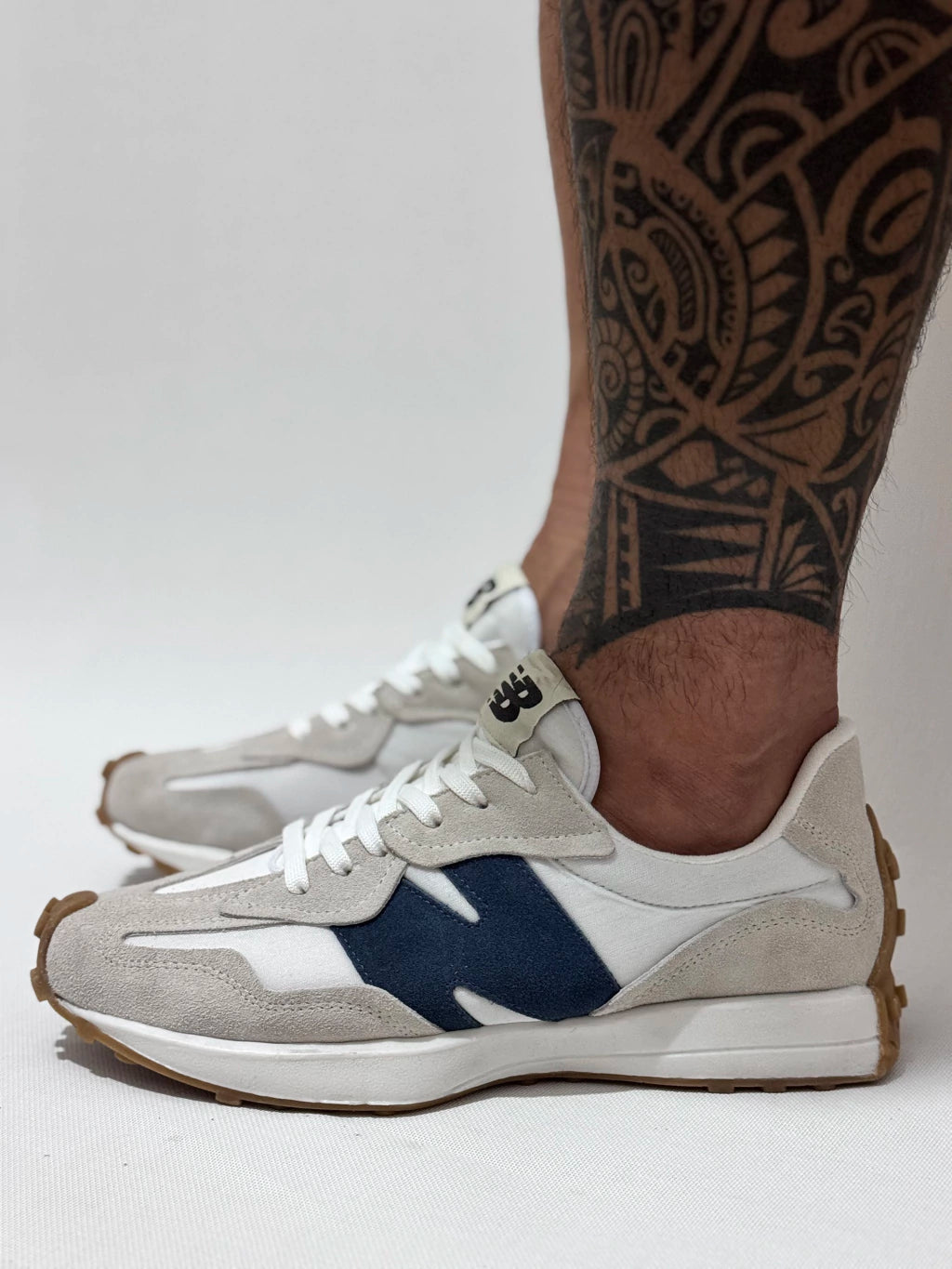 NB 327 Cinza com Azul