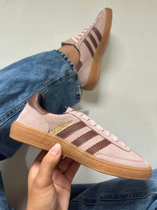 Tênis AD Spezial Clear Pink Brown KJ7096 - Spezial Clear Pink