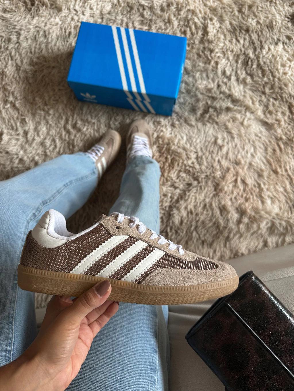 Tênis Samba OG Cardboard IG1379 - Caramelo