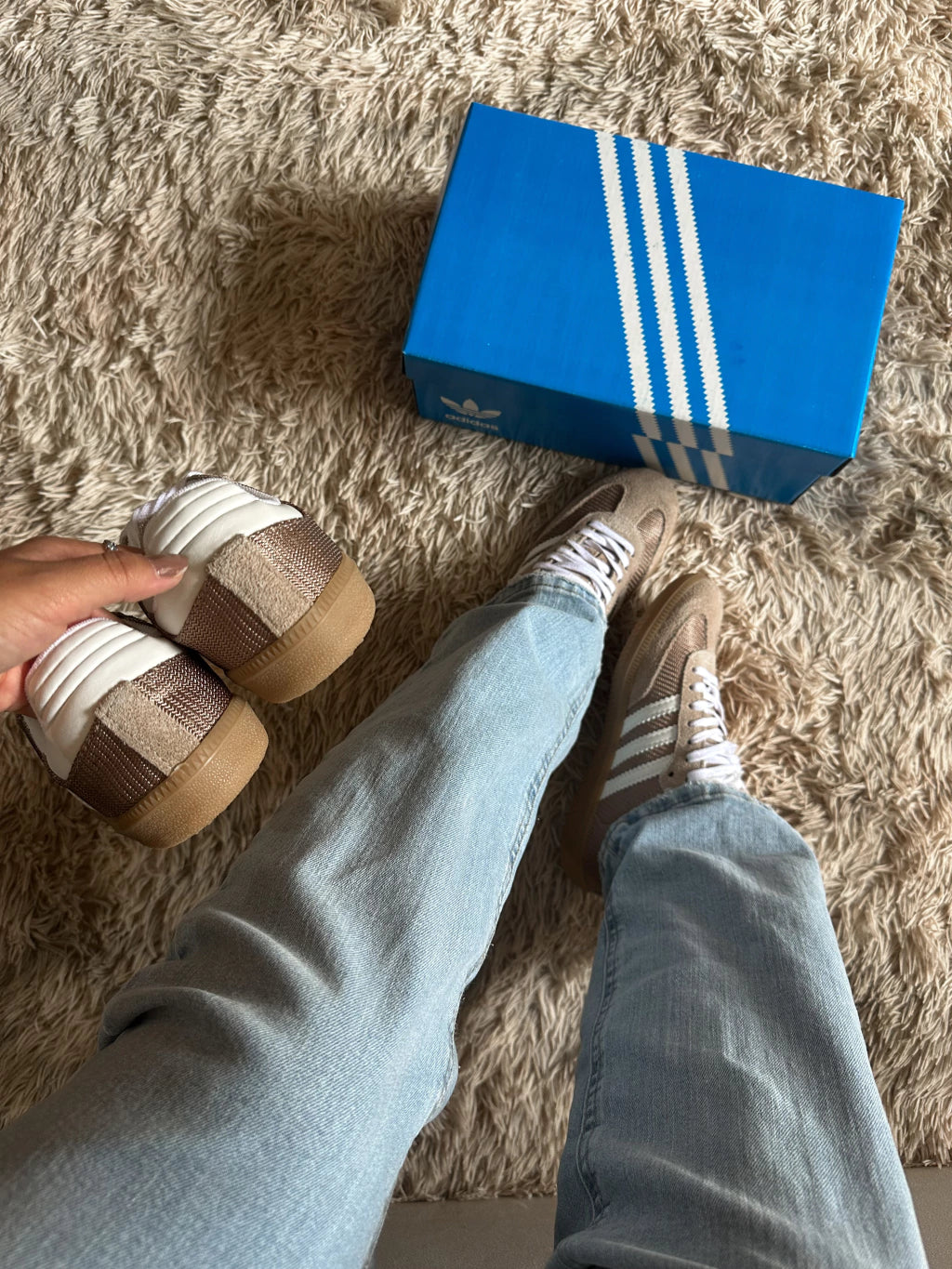 Tênis Samba OG Cardboard IG1379 - Caramelo