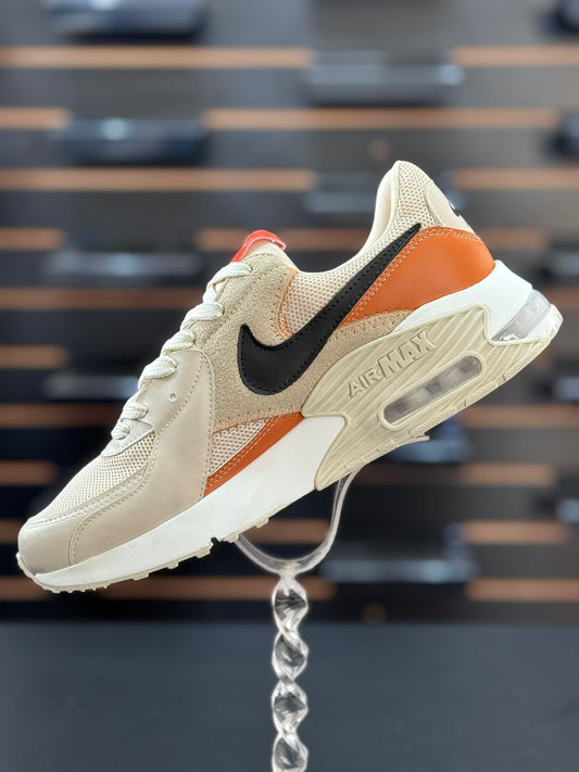 Tênis Nk Air Max Excell Branco / Laranja